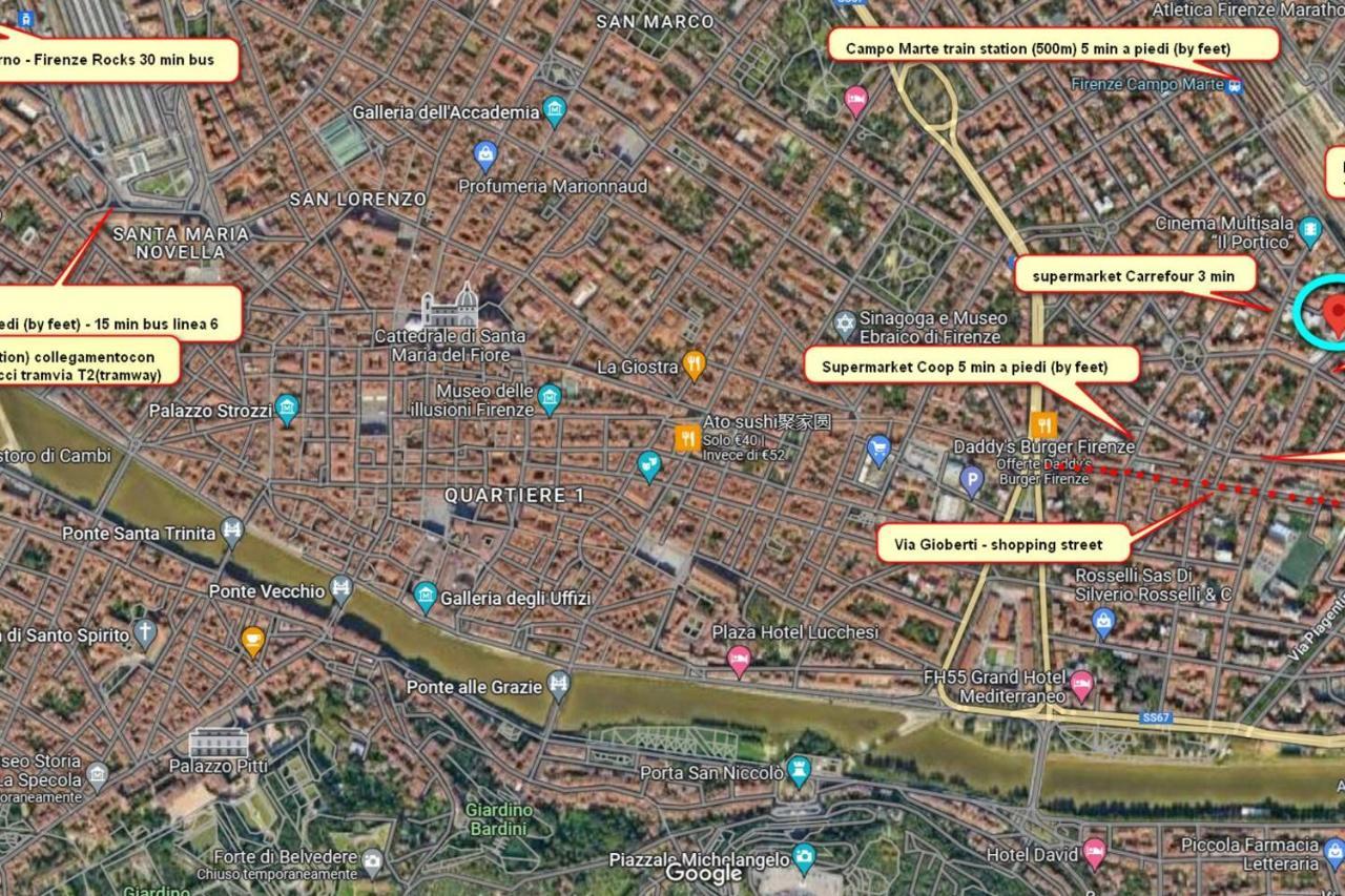 Dora'S House Firenze Lägenhet Exteriör bild